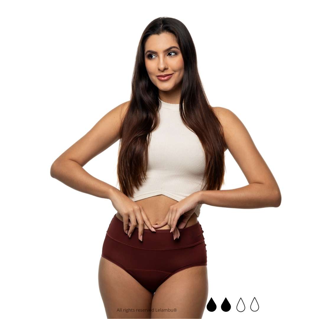 Braga menstrual antirozaduras Lelambu® Amelie