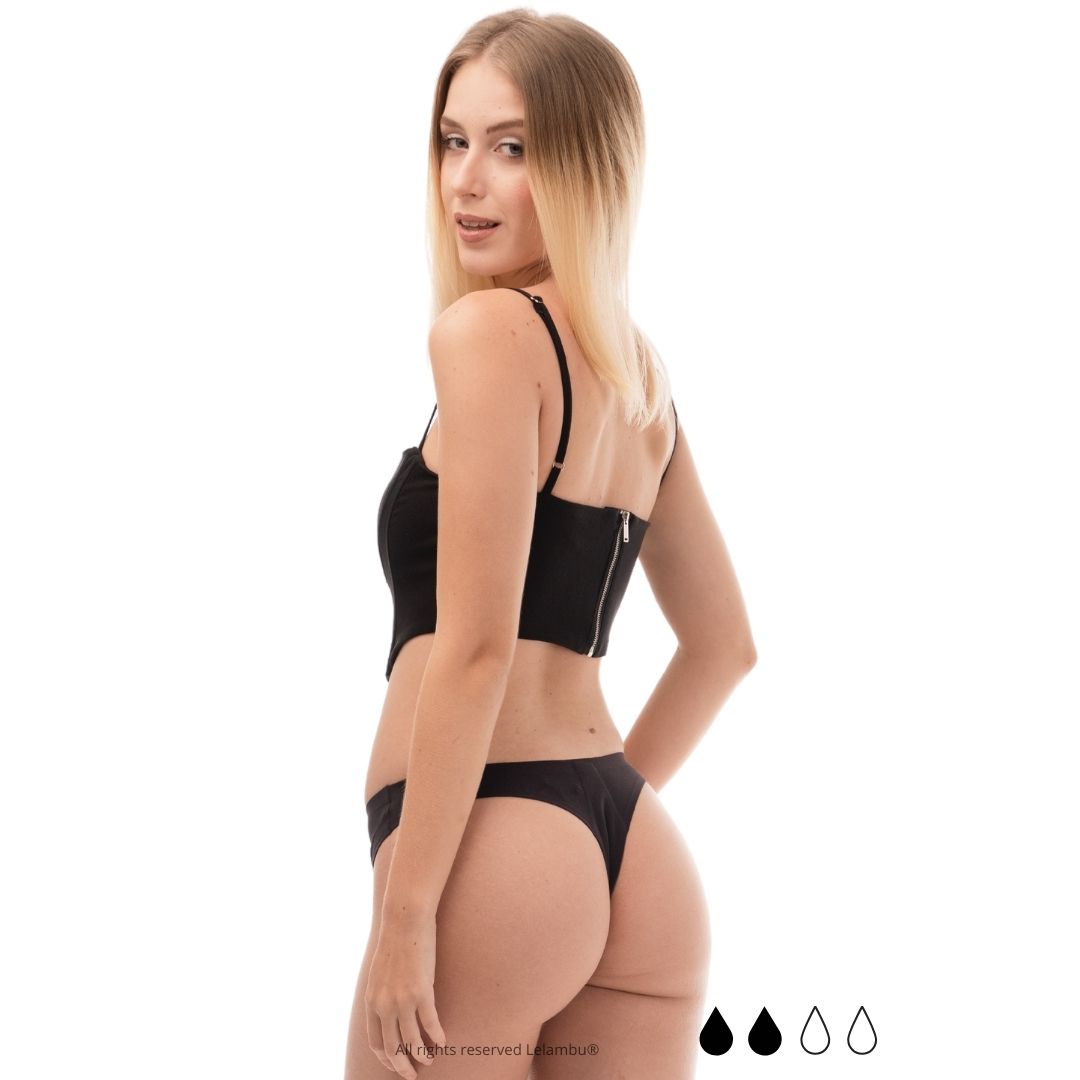 Tanga menstrual sin costuras Lelambu® Enya