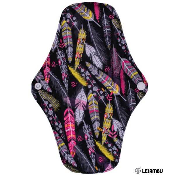 Compresas de bambú lavables estampada