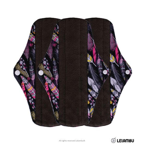 Compresas de bambú lavables