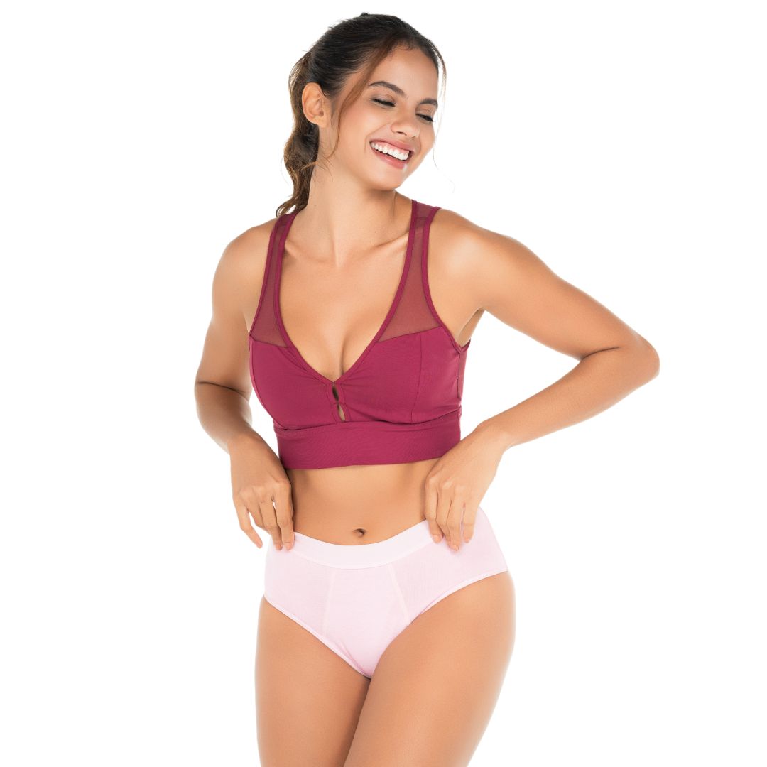 Braga Menstrual deportiva Lelambu® Ivy