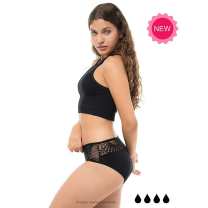 Braga menstrual de algodón Lelambu® Selinne Teens