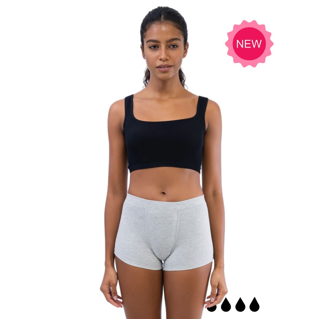 Braga short menstrual de algodón para adolescentes Lelambu® Colette Teen