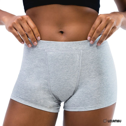 Braga short menstrual de algodón Lelambu® Colette