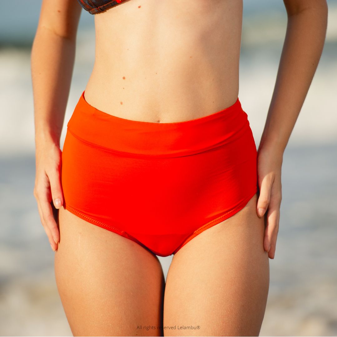 Bikini menstrual cintura alta Lelambu® Liv