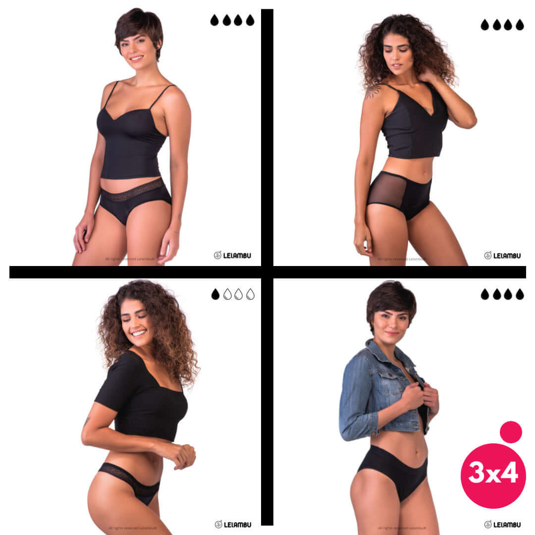 Las mejores ofertas en Canzoncillos Bikini Talla Grande 4XL para Mujer