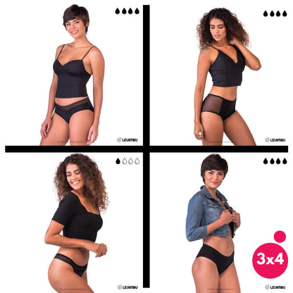 Pack de bragas menstruales Lelambu