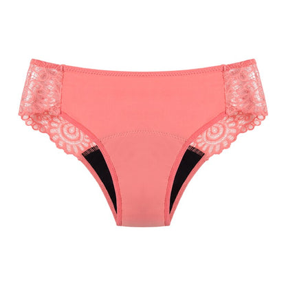 Braga menstrual con encaje flujo moderado Lelambu® Chantal