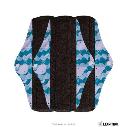 compresa de tela lavable de bambu