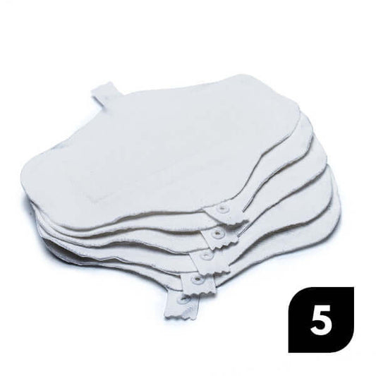 Salvaslips lavables de algodón